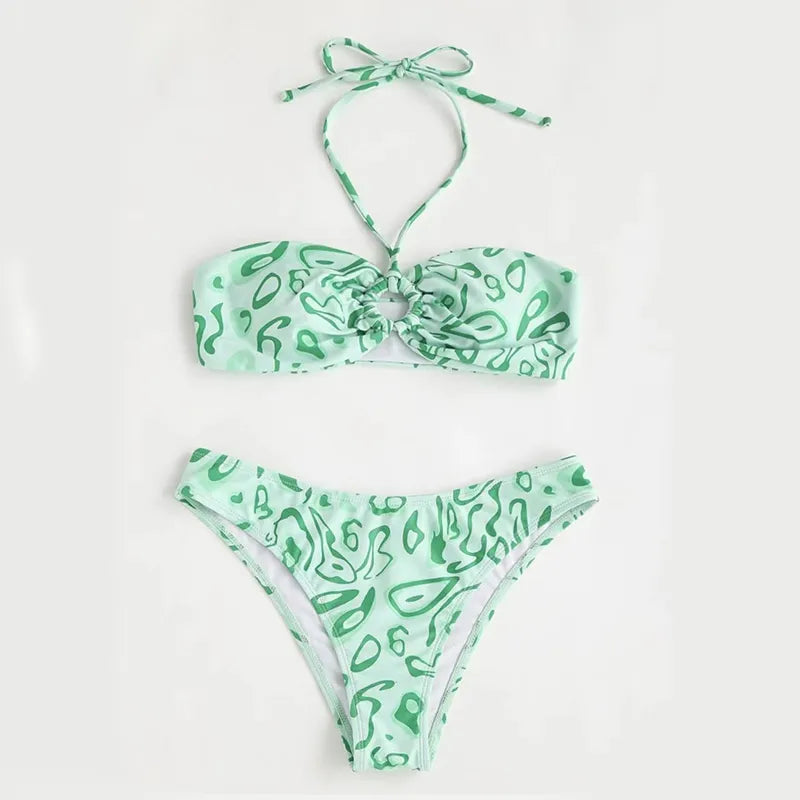 Thea | Split Bandeau Bikini