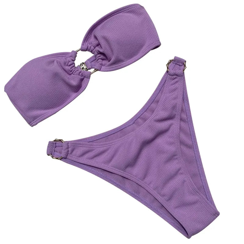 Alessia | Women’s Back Buckle Bikini Set