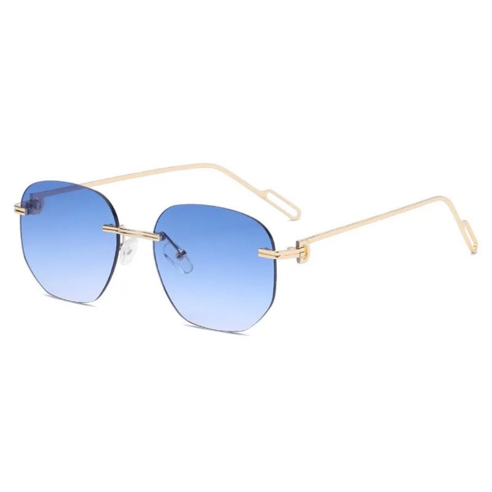 Small Frame Trimming Sunglasses For Women