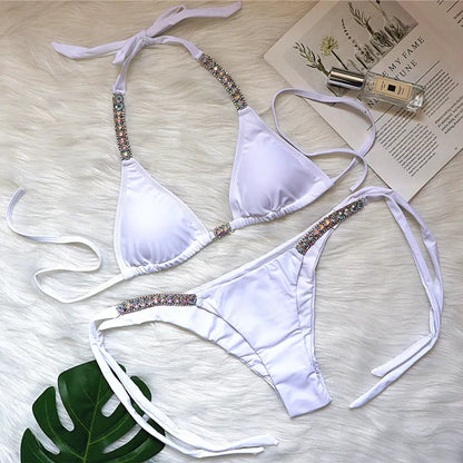 Jade | Women’s Fashion Solid Strapless Bikini Set