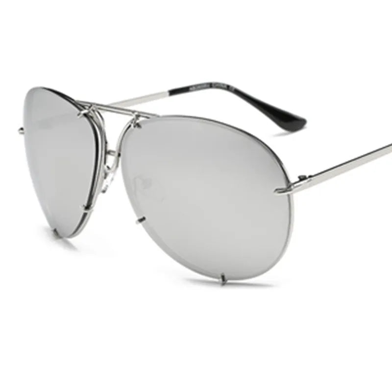 Big Frame Color Film Sunglasses