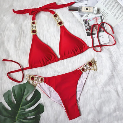 Ayla | Women’s Rhinestone Bikini Swimwear
