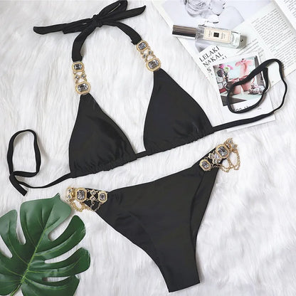 Ayla | Women’s Rhinestone Bikini Swimwear