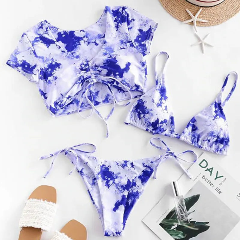 Aria | Women Trendy Three-Piece Swimsuit Set
