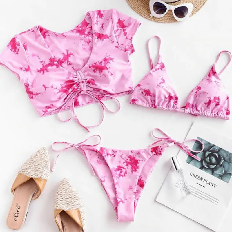 Aria | Women Trendy Three-Piece Swimsuit Set