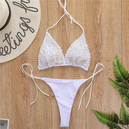 Erkyah | Halter Mini Bikini Swimsuit