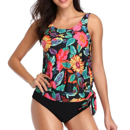 Nora | New Plus Size Tankini – Flattering Beachwear Set