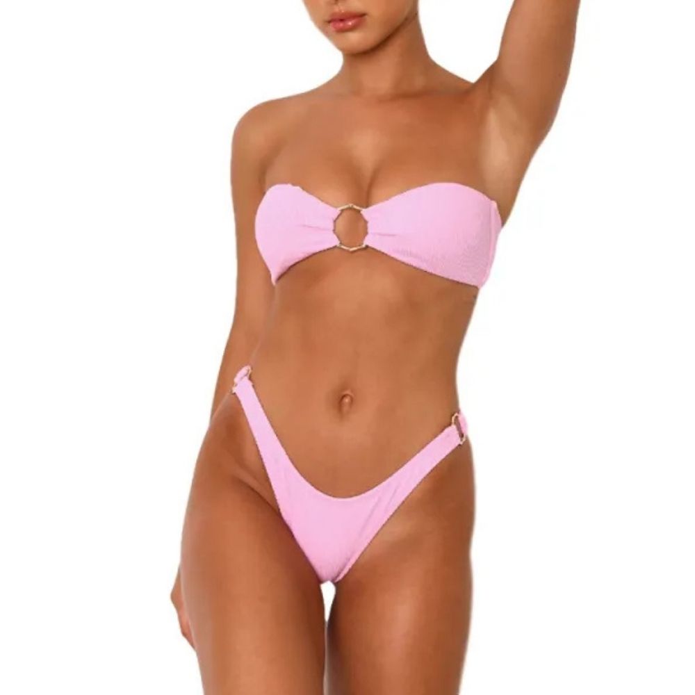 Aveline | Women Trendy Bikini with Back Buckle Detail
