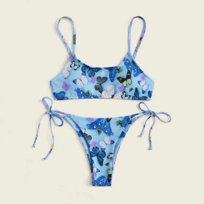 Sol | Floral Bikini Swimsuit Set
