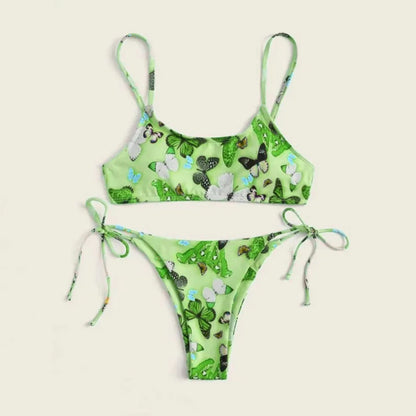 Sol | Floral Bikini Swimsuit Set