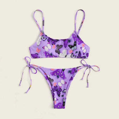 Sol | Floral Bikini Swimsuit Set